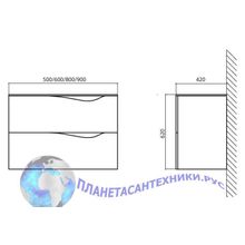 База под раковину напольная CLIMA 900