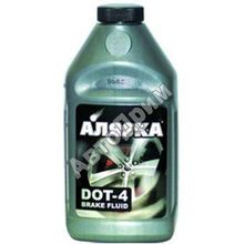 Аляска DOT-4 тормозная жидкость 455 гр