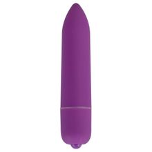 Shots Media BV Фиолетовая удлинённая вибропуля Power Bullet Purple - 8,3 см. (фиолетовый)