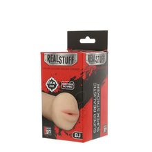 Dream Toys Нежный мастурбатор-ротик REALSTUFF 5INCH MASTURBATOR BJ (телесный)