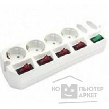 MOST Сетевой удлинитель A10 3м 6 розеток A10-Б 3 , белый пакет ПЭ