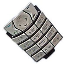 Nokia Русифицированная клавиатура для Nokia 6610-6610i Silver