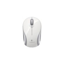 Logitech mini m187 (910-002740) беспроводная usb белый