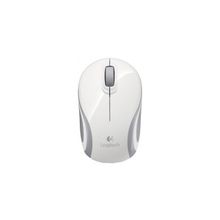 Logitech mini m187 (910-002740) беспроводная usb белый