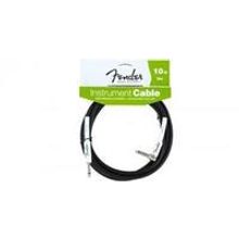 10` ANGLE INSTRUMENT CABLE BLACK