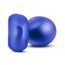 Синяя шаровидная пробка Performance Orb Plug - 10,2 см. Синий