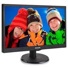 монитор Philips 193V5LSB2, 1366x768, 5ms, LED, черный 10 62