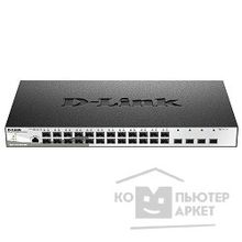 D-Link DGS-1210-28XS ME B1A Управляемый коммутатор 2 уровня с 24 портами 100 1000Base-X SFP и 4 портами 10GBase-X SFP+