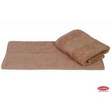 Махровое полотенце 70x140 "RAINBOW", светло-коричневый, 100% Хлопок