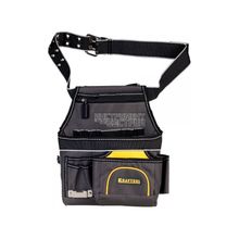 Сумка поясная с ремнем Kraftool "Industrie" 38743 (9 карманов)