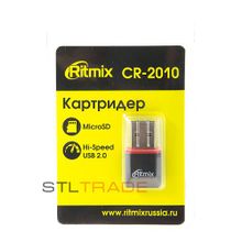 Микро-картридер Ritmix CR-2010 black