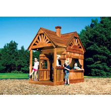 Детская площадка Rainbow Play Systems Дизайн 2 (Playhouse Design 2)