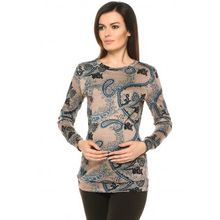 40 недель бежево-голубой