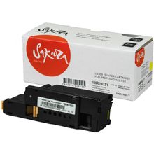 Картридж SAKURA 106R01633 для Xerox Phaser 6000   6010, WC6015 желтый, 1000 к.