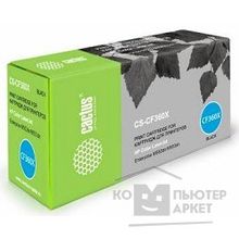 Cactus CF360X Тонер Картридж  CS-CF360X черный для HP CLJ M552dn M553dn M553N M553x 12500стр.