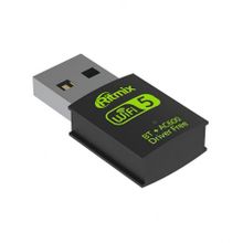 USB-адаптер 802.11n ac + Bluetooth 4.2, 2.4 5ГГц, 433 Мбит c, RITMIX RWA-550