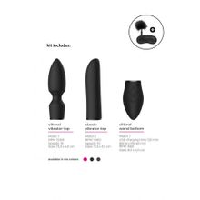 Черный эротический набор Pleasure Kit №4 (216067)