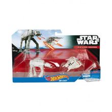 Hot Wheels Snowspeeder Vs At-at Star Wars