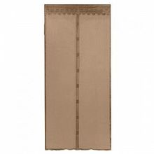 Сетка от насекомых на магнитах - Коричневая