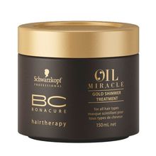 Bonacure Schwarzkopf Золотое Сияние с аргановым маслом 150 мл