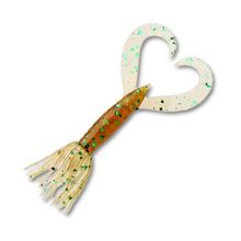 Приманка силиконовая Little Spider 2", EA#02 Peach Green FLK Keitech