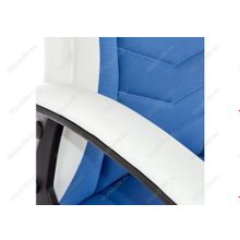 Компьютерное кресло Gamer синий белый