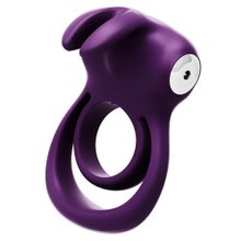 Фиолетовое эрекционное кольцо VeDO Thunder Bunny Фиолетовый