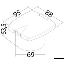 Osculati Riduttore di pressione New Edge Inox, 16.441.84