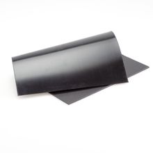 Резина для лазерной гравировки - Титаниум, А4  2.3мм, цвет черный
