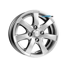 КиК Нега 5.5x14 4x98 ET35 DIA58.5 сильвер