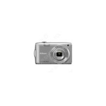 Фотокамера цифровая Nikon CoolPix S3300. Цвет: серебристый