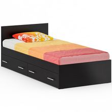 СВК Кровать с ящиками Стандарт 0900 цвет венге ID - 290471