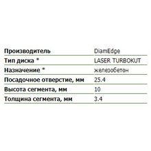 Алмазный диск по железобетону (диаметр 400 мм)