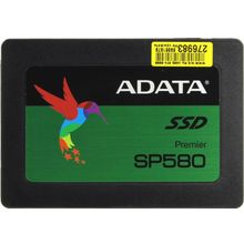 Накопитель   SSD 120 Gb SATA 6Gb s ADATA Premier SP580   ASP580SS3-120GM-C   2.5" TLC