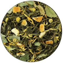 Зеленый чай с ромашкой и липой