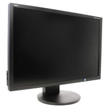 24"    ЖК монитор NEC EA244WMi-BK   Black-Black   с поворотом экрана  (LCD, Wide,1920x1200,D-Sub,DVI,HDMI,DP,USB Hub)