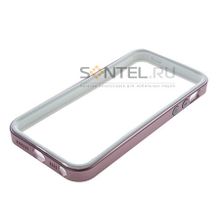 SGP Бампер для iPhone 5 Neo Hybrid EX Metal, розовый