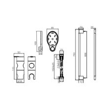 Душевой гарнитур Bravat Eco (D154CP-1-RUS)