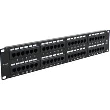 Patch Panel 19" 2U UTP 48 port кат  5e,  Rexant    04-0022