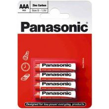 Батарейка Panasonic Zinc Carbon R03RZ 4BP R03 BL4