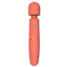 Dream Toys Оранжевый вибромассажер Clarissa - 22,6 см. (оранжевый)