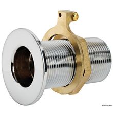 Osculati Flush threaded seacock chromed brass 1 2, 17.324.11