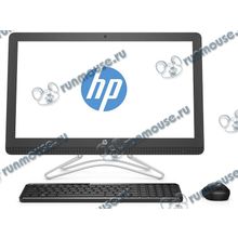 Моноблок HP "24-e047ur" 2BW41EA (Core i3 7100U-2.40ГГц, 4ГБ, 1000ГБ, HDG, DVD±RW, LAN, WiFi, BT, WebCam, 23.8" 1920x1080, W10 H) + клавиатура + мышь [140695]