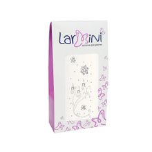 Larmini Цветы и снежинки кремовые