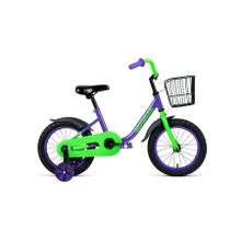 Детский велосипед Barrio 14 фиолетовый (2020)