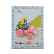 Schleich Смурфетта в розовой машинке