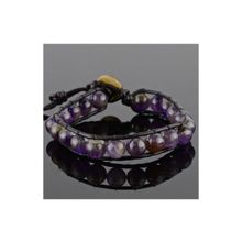 Бусики-Колечки Браслет Аметист "Стиль" арт.бп2865