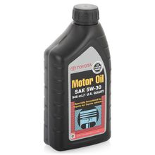 Toyota Toyota 5W30 SN моторное синтетическое 00279-1QT5W (0.946мл) 0.946л