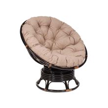 ПМ: Tetchair Кресло-качалка "PAPASAN" w 23 01 B   без подушки   + Матрац для кресла "Папасан"