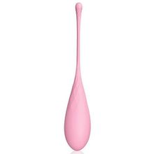 Нежно-розовый вагинальный шарик со шнурком нежно-розовый